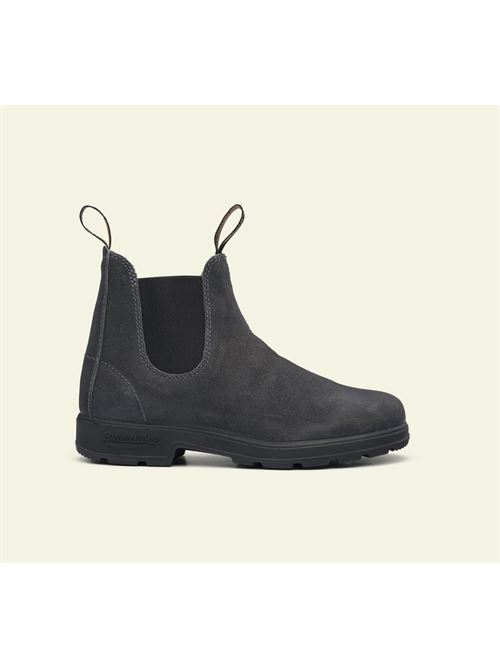 waxed suede BLUNDSTONE | 1910 BCSTEEL GREY & BLACK